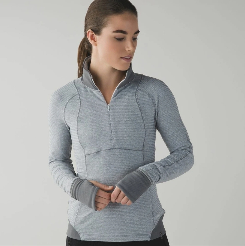 Lululemon Runderful Half Zip Running Shirt